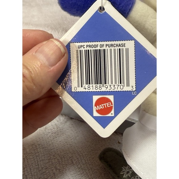 Winter Olympic Bunny Rabbit SLC 2002  Plush Toy Mascots‎ Ice Skating 9" tall USA - Picture 4 of 9